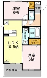 カサブランカの物件間取画像